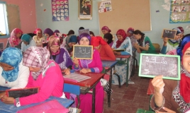 مشروع  تحسين الظروف السوسيوـ تعليمية، خصوصا لنساء دوار أمدرنان، الجماعة القروية بني سلمان المغرب
